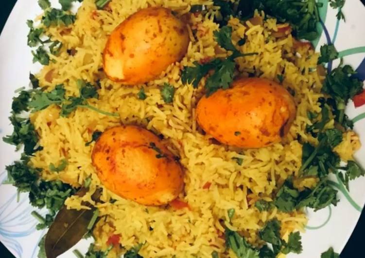 Steps to Prepare Quick Egg Pulao