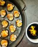 Eatclean/ Sushi Trứng + Tôm + Dưa Leo + Kim Chi