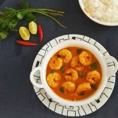 A picture of Ambot Tik/ Goan Prawns Curry.