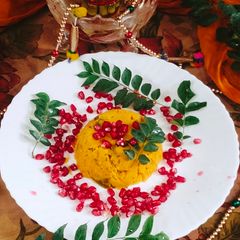 A picture of Suji Upma/vegetable Uppittu /Rava Upma.