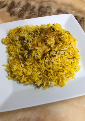 صورة لوصفة البرياني على اصوله
