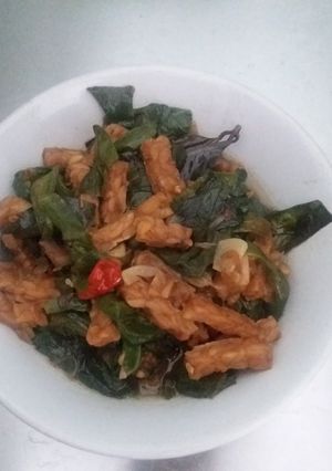 Foto resep Oseng-Oseng tempe Genjer