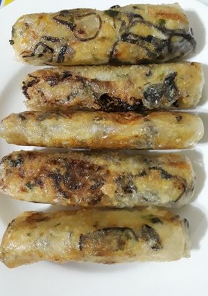 Hình của món Nem chay rán.