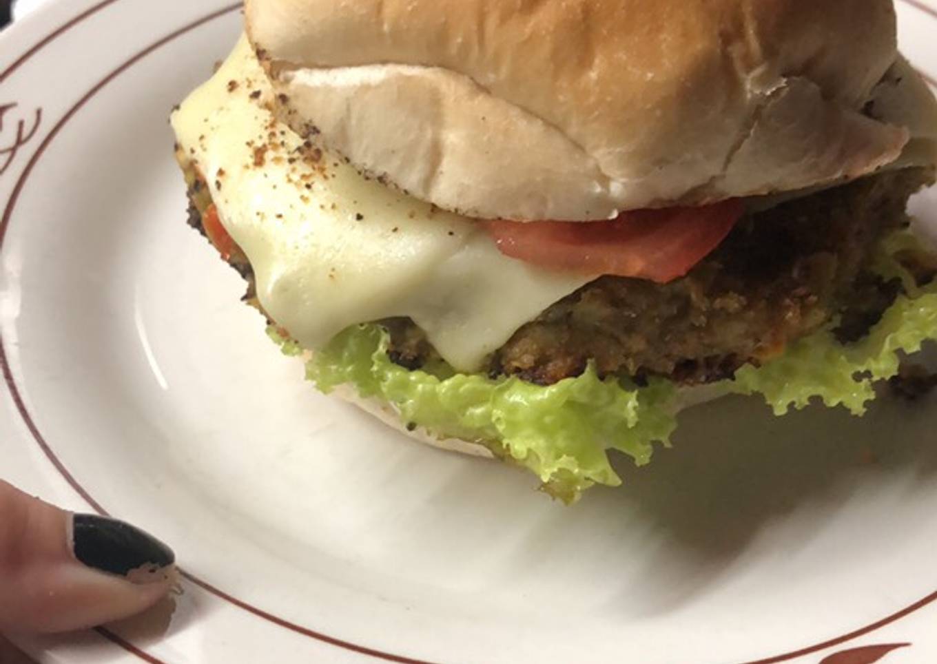 Hamburguesa de Lentejas🍔