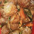 Bola daging telur puyuh asam manis