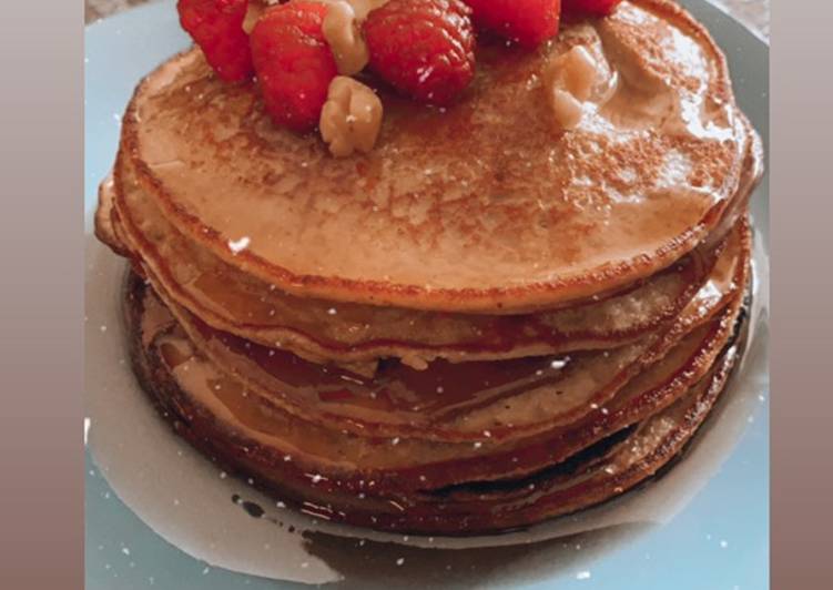 Steps to Prepare Perfect Healthy Pancakes - Healthy Breakfast