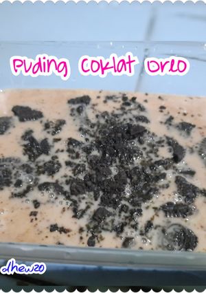 Foto resep Puding Coklat Oreo
