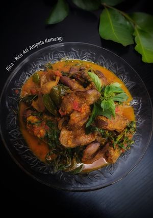 Foto resep Rica - Rica Ati Ampela Kemangi