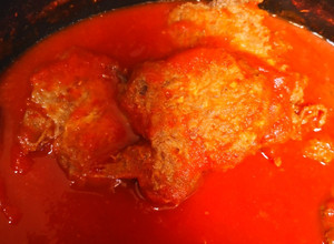 Una foto de Tortitas de carne deshebrada