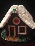 Casita Grande decorada con "Chocolate Plástico"
