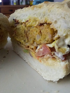 Una foto de Hamburguesas de soja texturizada