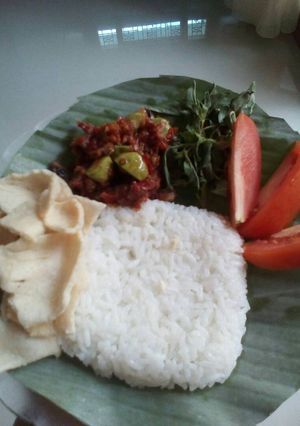 Foto resep Sambal Pete ikan Cue