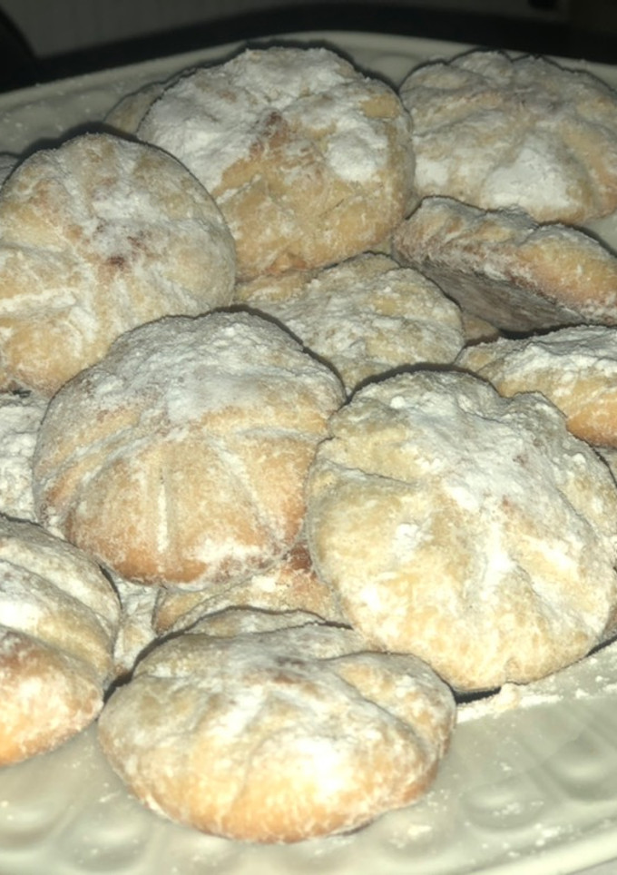 Una foto de Galletas de almendra crujientes