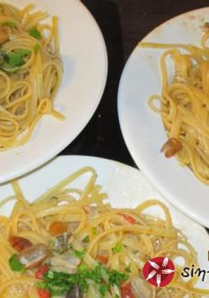 Φωτογραφία της συνταγής Linguine με μικρές, άγριες αχιβαδούλες (telline)