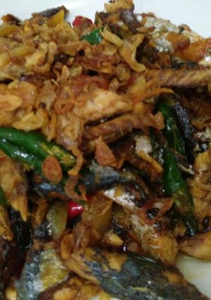 Foto resep 17. Oseng oseng pindang pedass yummy