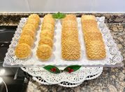 Una foto de galletitas saladas de maíz sin tacc