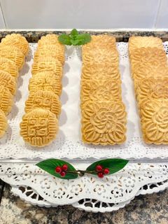 Una foto de Galletas saladas con queso parmesano