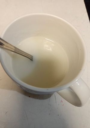 Una foto de Atole de harina