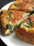 Rice Cooker Spinach & Ham Frittata