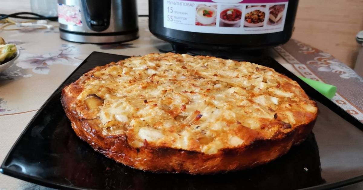 Заливной Пирог С Курицей С Фото