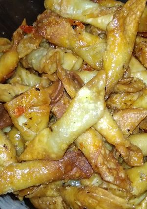 Foto resep Kacang sembunyi pedas manis