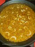 Arroz de bisque con gambitas blancas