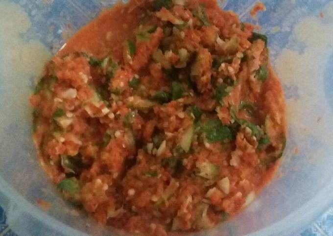 Sambal luat khas ntt