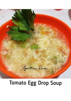 Foto resep Tomato egg drop Soup