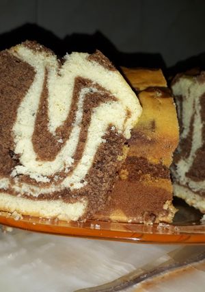 Una foto de Torta cebra