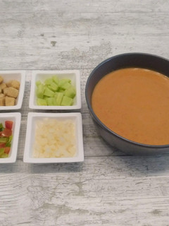 Una foto de Gazpacho andaluz