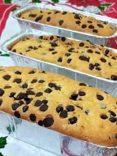 Una foto de Budín con chispas de chocolate 😋😋