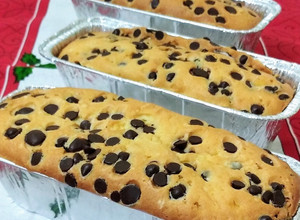 Una foto de Budín con chispas de chocolate 😋😋