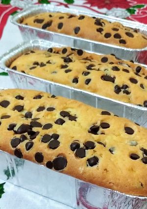 Una foto de Budín con chispas de chocolate 😋😋