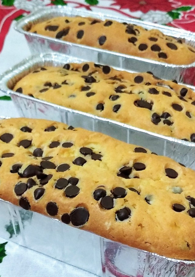 Una foto de Budín con chispas de chocolate 😋😋