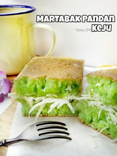 Foto resep Martabak manis pandan