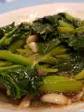 คะน้าผัดน้ำมันหอย