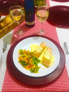 Una foto de Salmón en Salsa de Naranja 👨🍳
