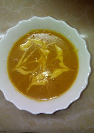 صورة لوصفة شوربة عدس احمر ولا اروع