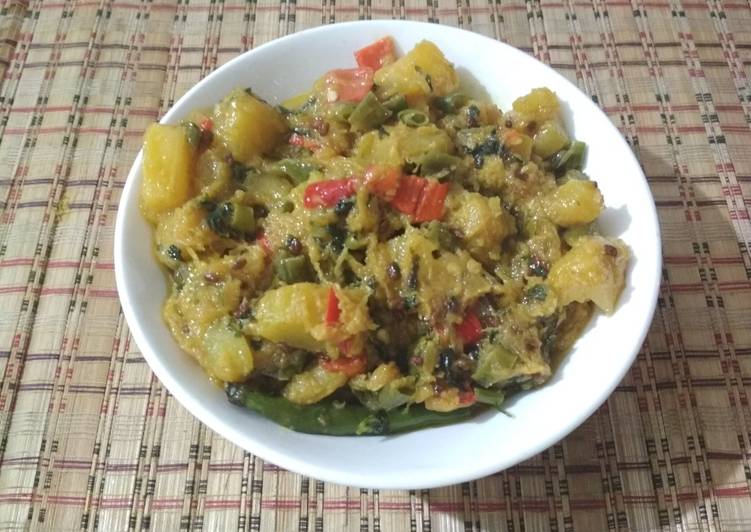 Recipe of Homemade Kaddu ki Sabji