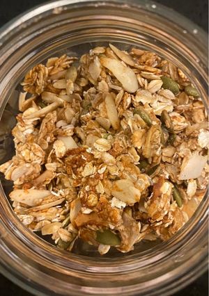 Una foto de Granola saludable