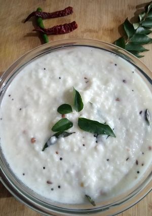 A picture of Curd rice.
