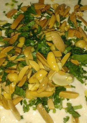 صورة لوصفة فته الحمص