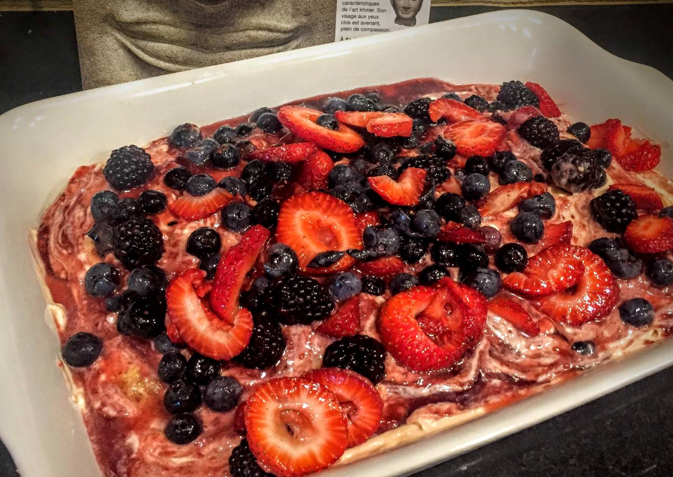 Triple Berry Tiramisu