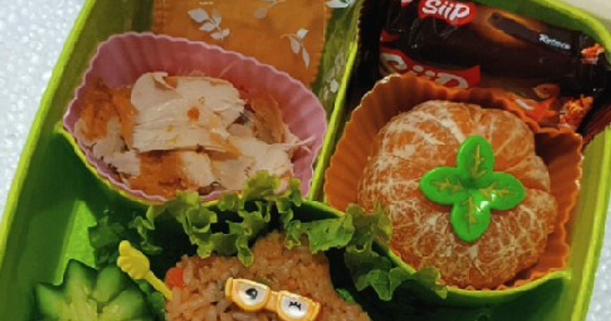 Bekal sekolah nasi goreng