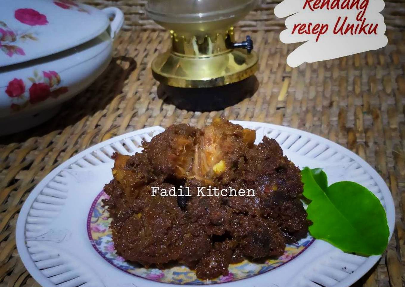 Rendang Resep Uniku