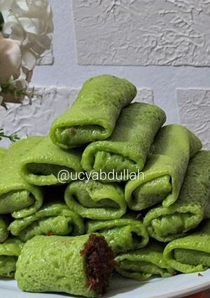 Foto resep ⚘️Dadar gulung pandan unti kelapa legit⚘️