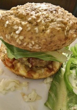 Foto resep Ceritanya "Burger" (Keto)