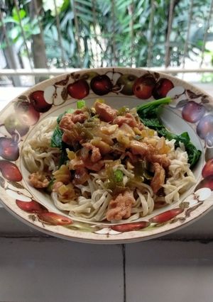 Foto resep Mie ayam sederhana