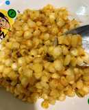 Bắp xào trứng muối phô mai hoàng kim