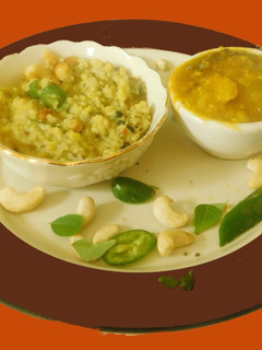 வரகரிசி பொங்கல்(Pearled Kodo millet pongal recipe in tamil) செய்முறை முக்கிய புகைப்படம்